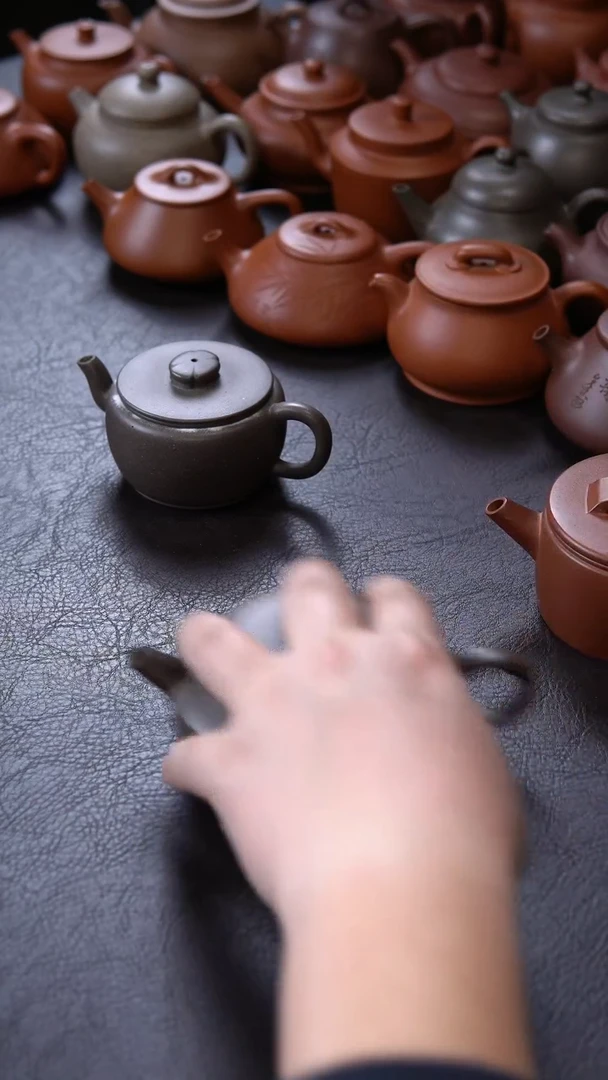 【闪购商品】紫砂茶壶福利 120C 青段 海棠汉瓦