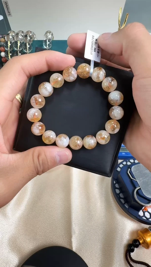 水晶手链未镶嵌晶048 约12mm