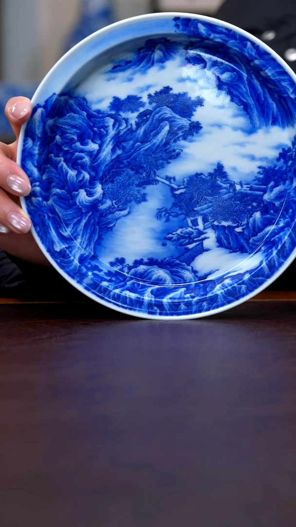 青山秋雨江林壶承陶瓷