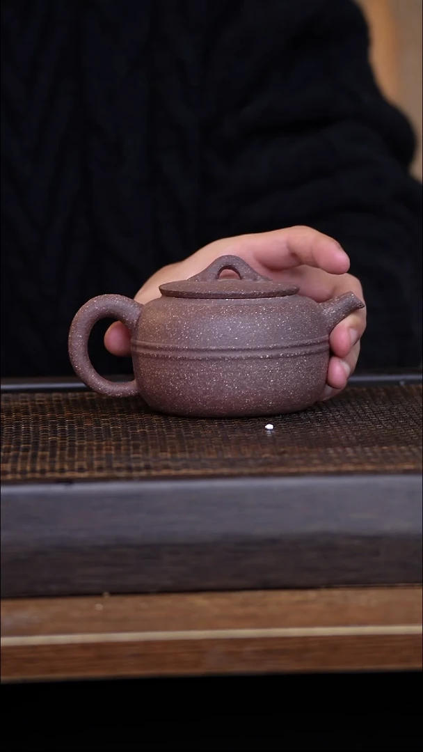 茶壶紫砂宜兴手工原矿紫砂壶001