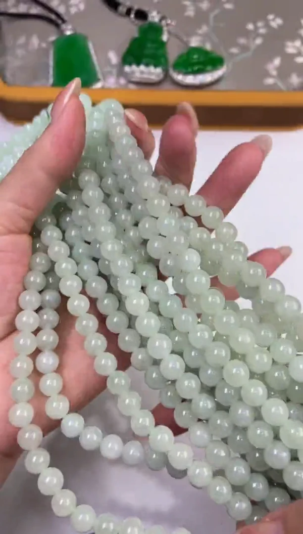 翡翠挂件未镶嵌294001/珠链/多样性一件发