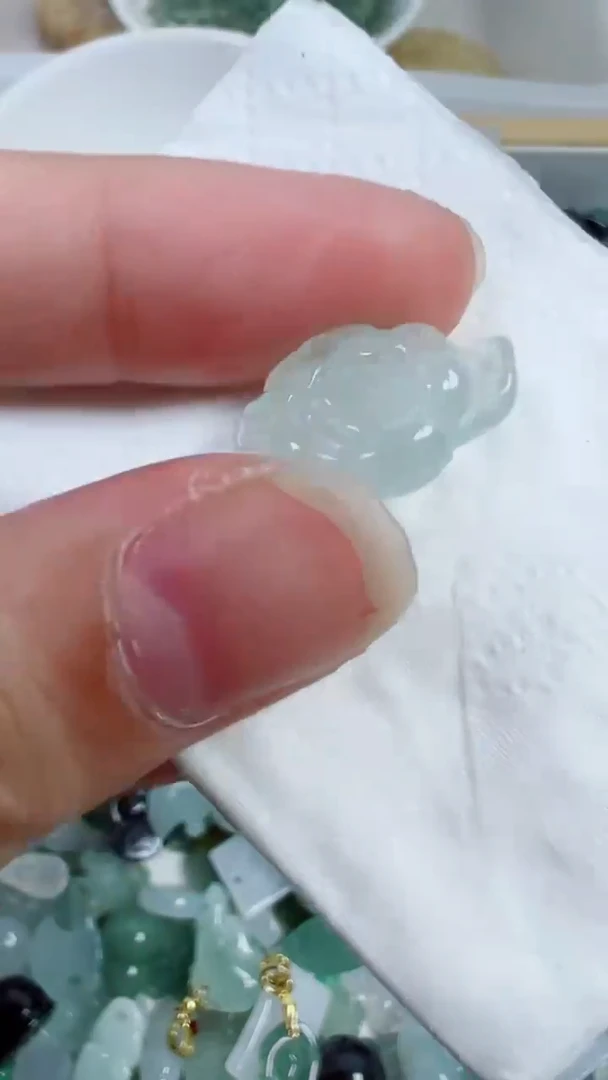 散珠翡翠219号链接，A货翡翠