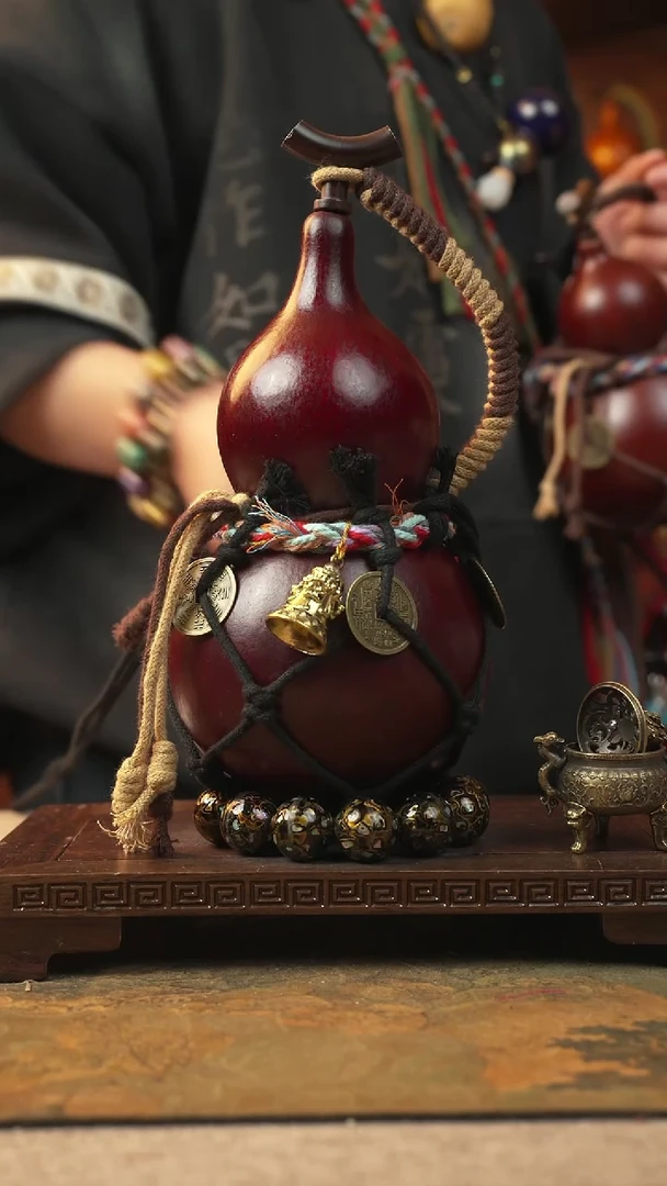 666大漆一物一拍记葫堂出品【不带手串】