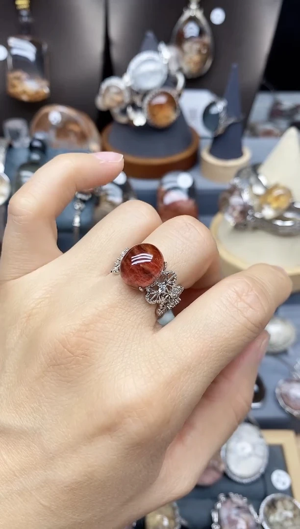 银S925镶嵌珠宝半成品水晶默*定制定制