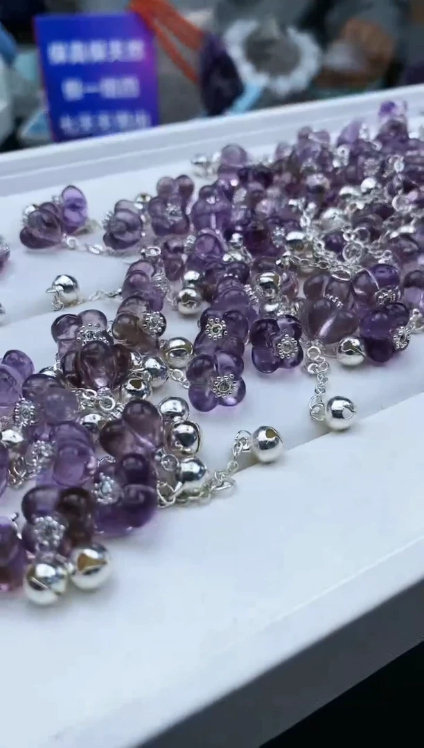 【闪购商品】水晶颈饰未镶嵌1a多样性发其一/1.28/1个