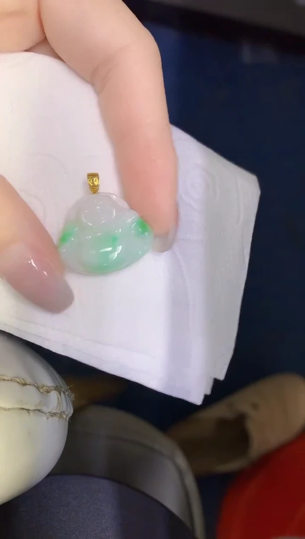 颈饰未镶嵌翡翠缅甸天然翡翠A货