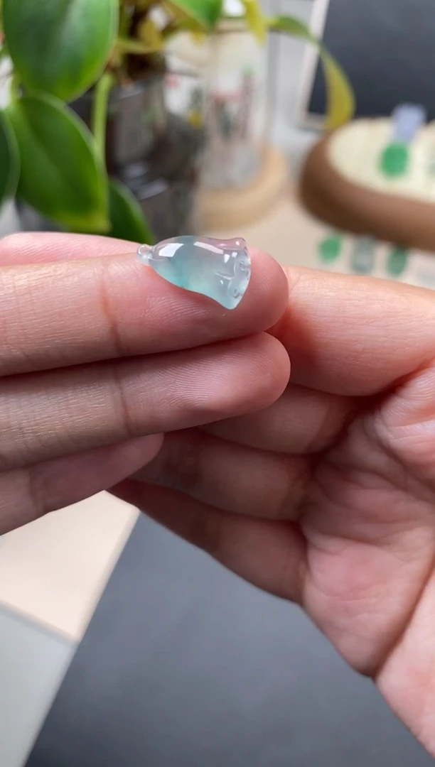 【闪购商品】翡翠颈饰未镶嵌翡翠冰种莲蓬