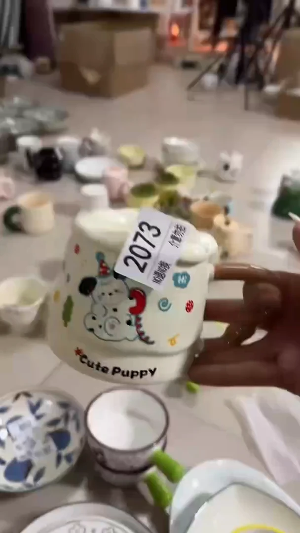 陶瓷手柄款微瑕四单包邮2073