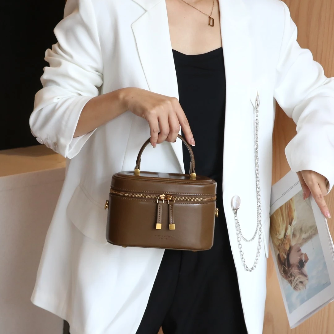 【Show Mi】SKL-5130-摩卡色-轻奢小众时尚百搭女士包包sm