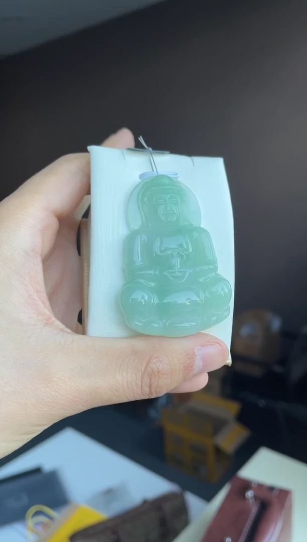 吊坠(不含链)未镶嵌翡翠天然缅甸A货翡翠