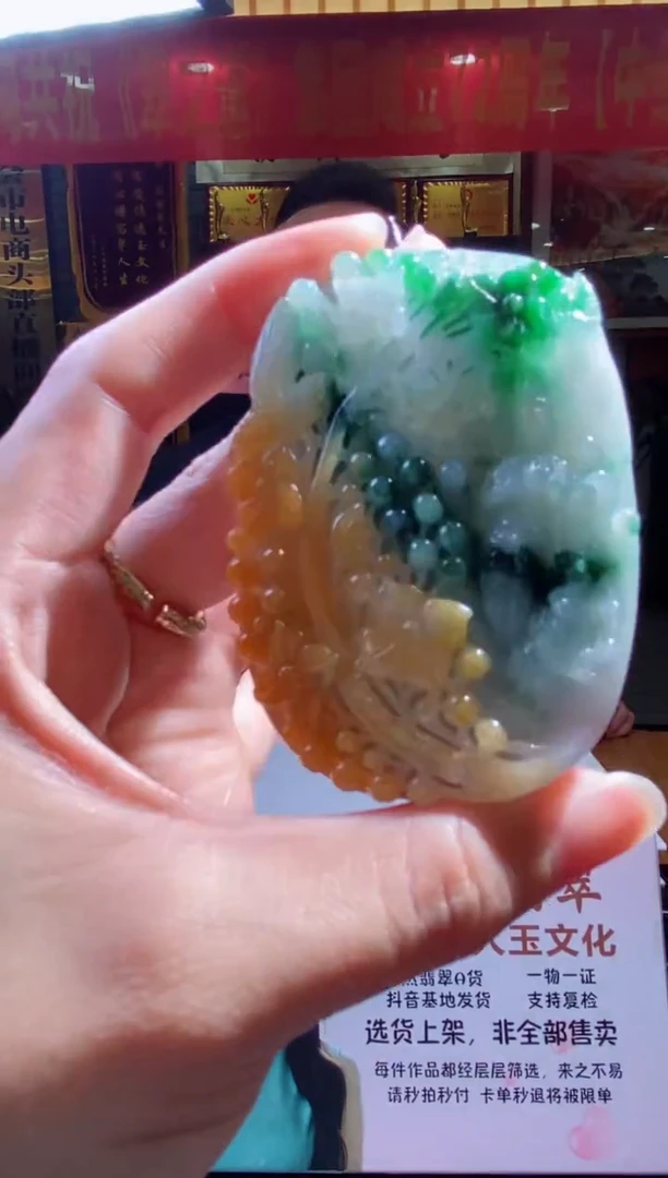 【闪购商品】翡翠颈饰未镶嵌B-@@BSGC0303147