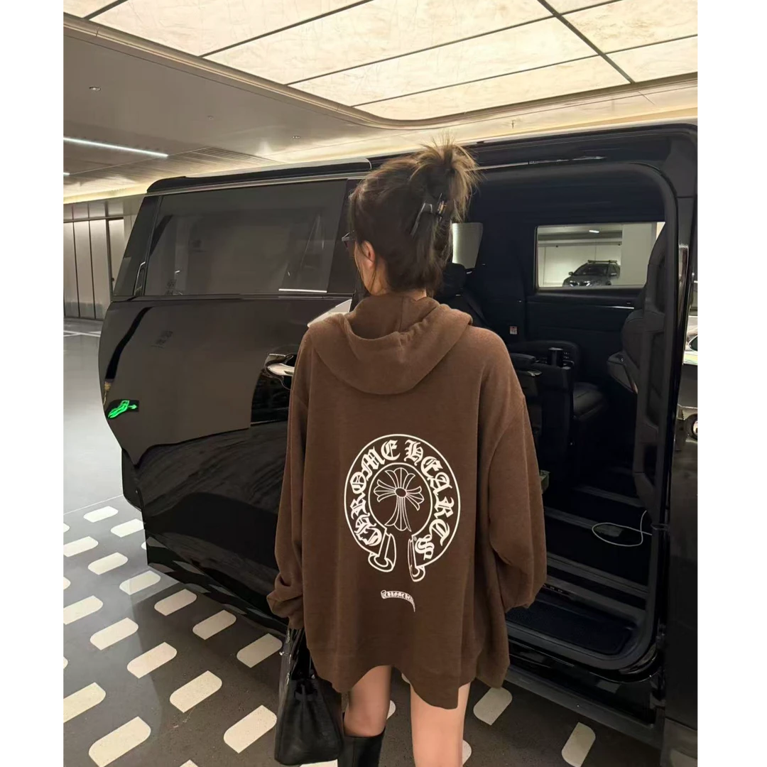 H萱萱同款连帽外套