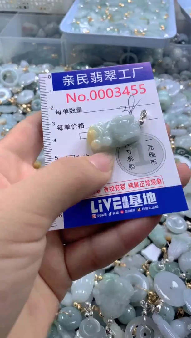 颈饰未镶嵌翡翠3455