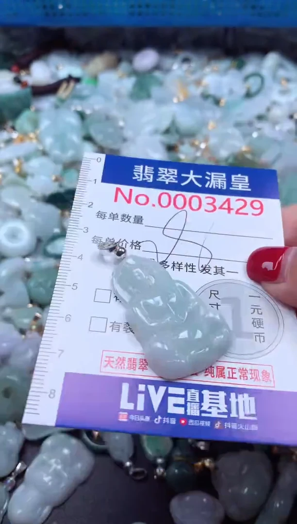 颈饰未镶嵌翡翠3429