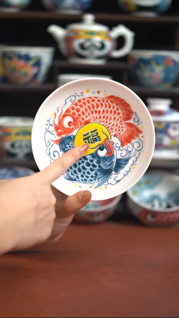 昨明福字壶承（宠粉福利）