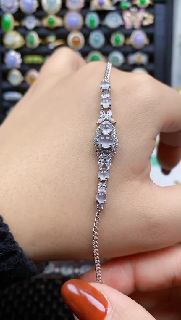 银S925镶嵌戒指翡翠277