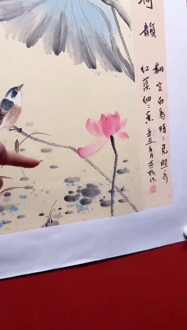 国画秦燕格国画手绘作品Y11