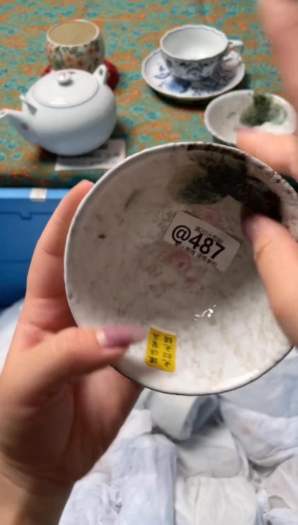 瓷片猪*岁瓷器瓷器@487