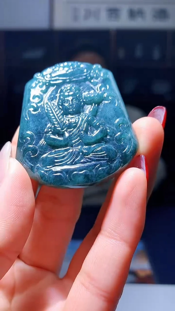 【闪购商品】翡翠颈饰未镶嵌1080hm-jj挂件3