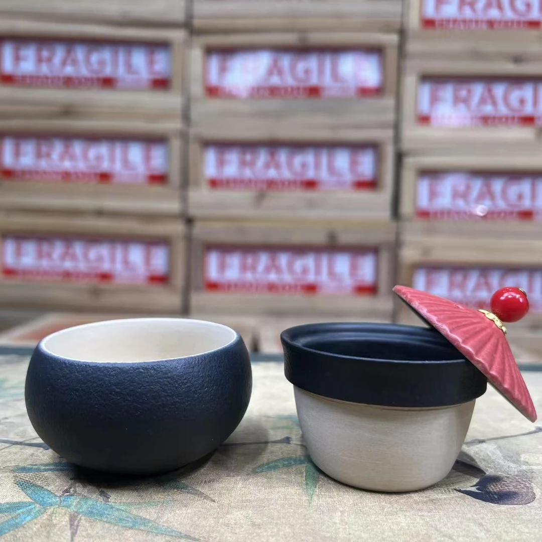 黑色路宝官帽自泡旅行茶具-0051