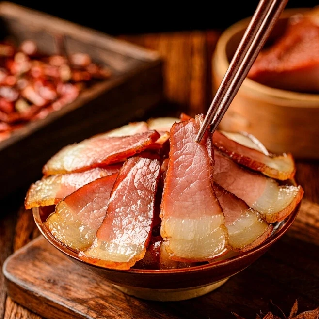 【老铁助农】湖南农家烟熏腊肉猪耳朵