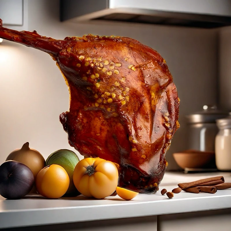 麻辣腿盐焗大鸭腿开袋即食真空包装休闲零食解馋追剧