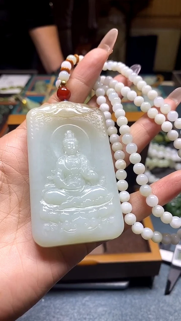 颈饰未镶嵌和田玉多样性拍一发一