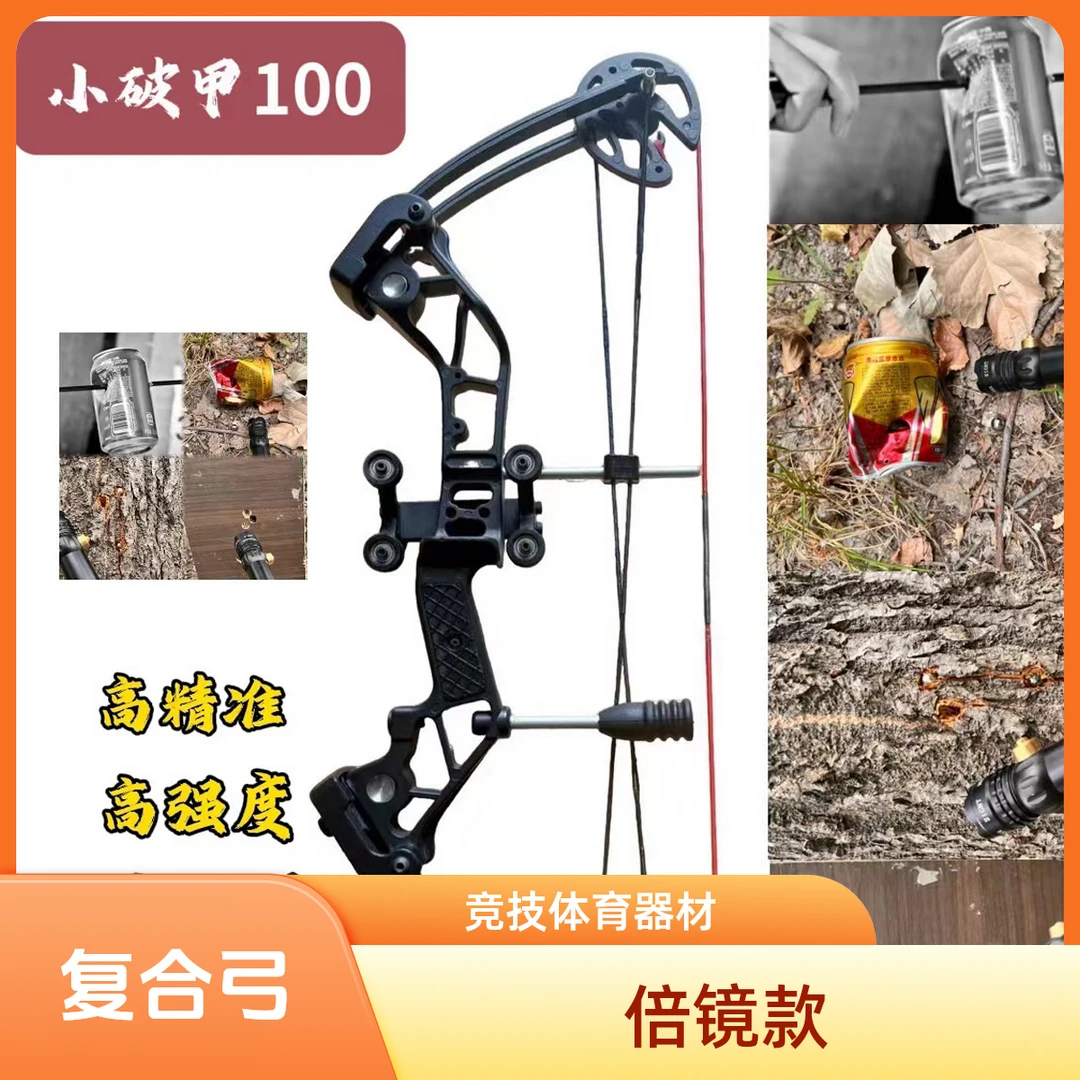 小破甲复合弓倍镜款 竞技体育器材 户外休闲玩具  精准射击