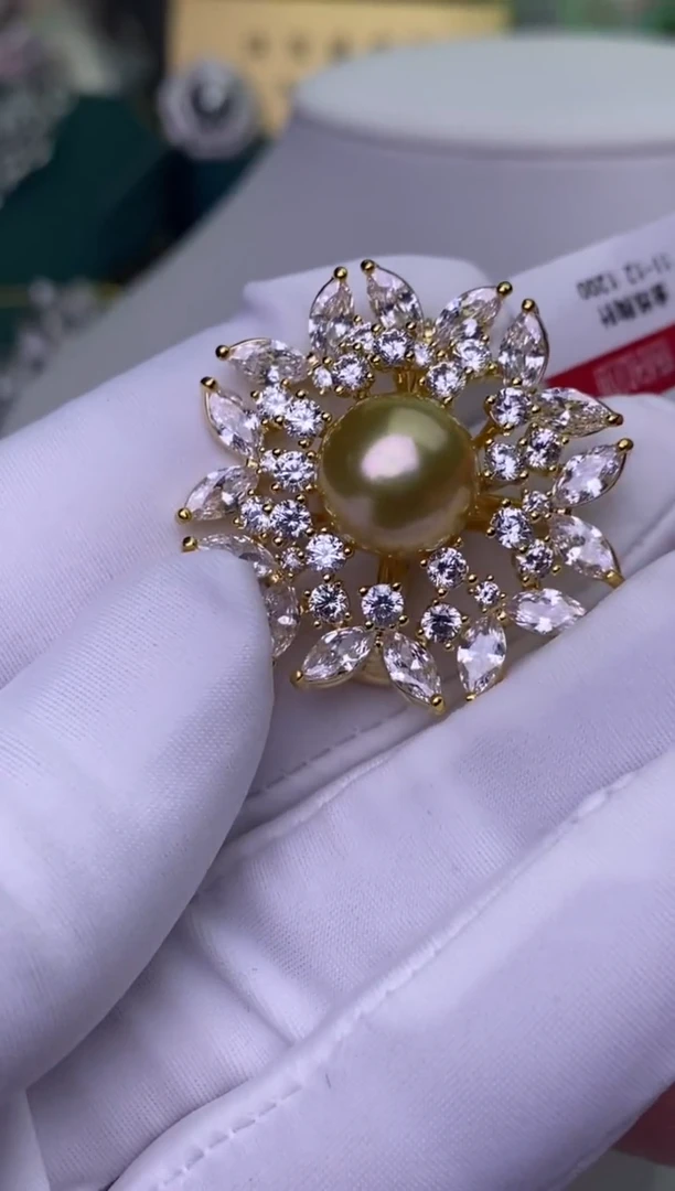 【闪购商品】海水珍珠胸饰未镶嵌11-12