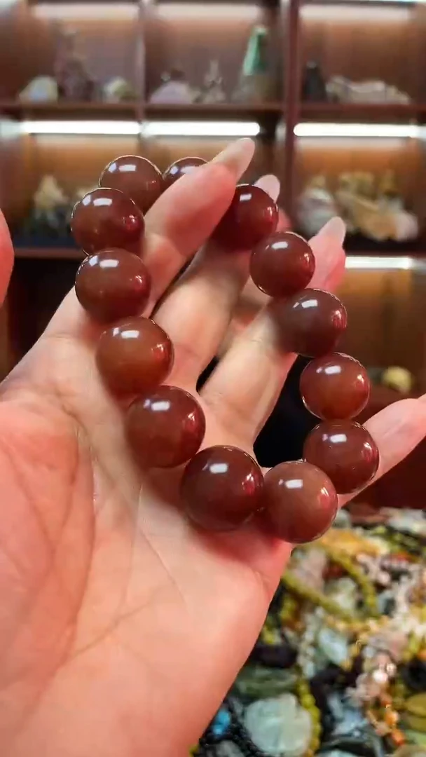 未镶嵌蛇纹石玉手串