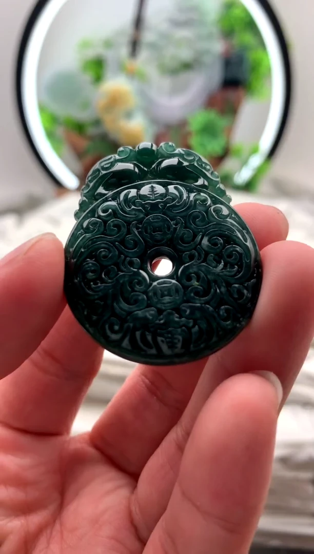 【闪购商品】翡翠颈饰未镶嵌扣子【品质一般能接受再拍】