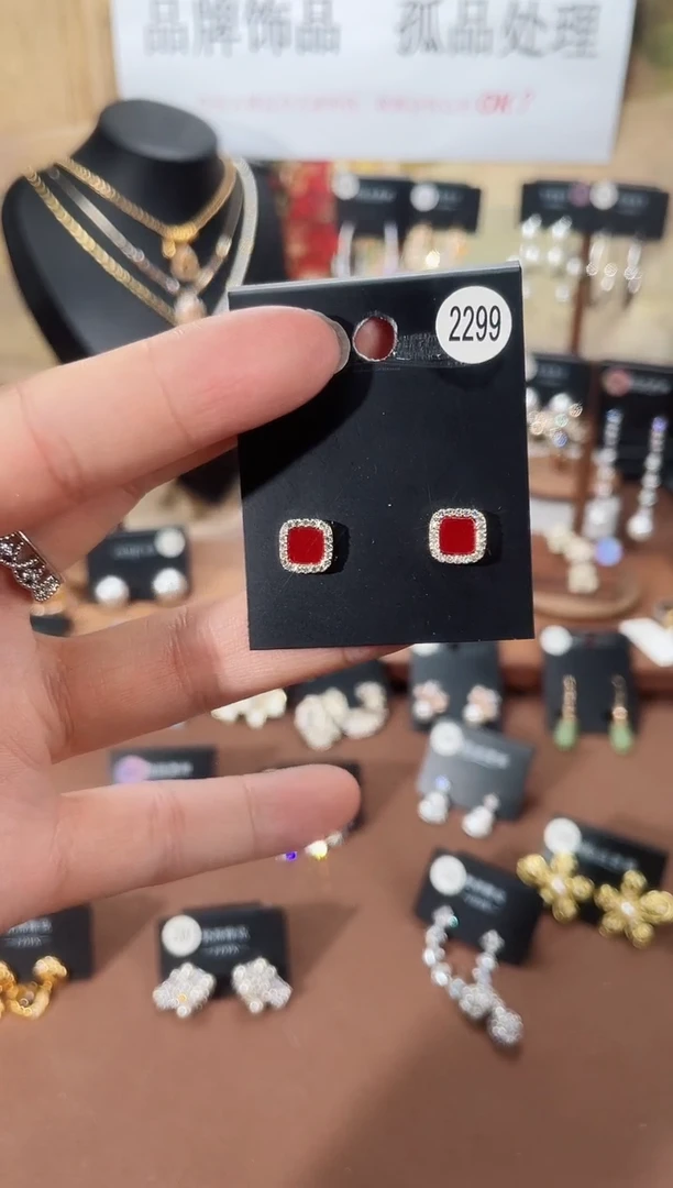 合金925银锆石豆2299