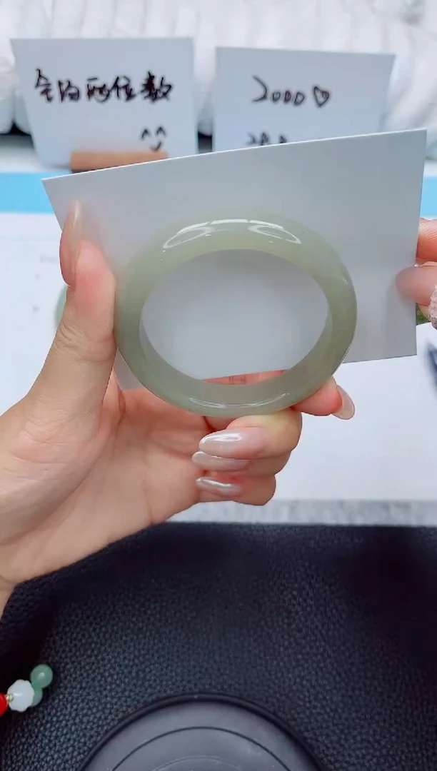 未镶嵌手镯石英质玉a70-50.7