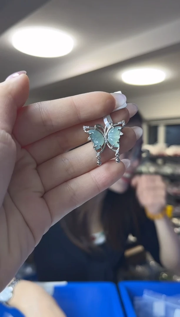 颈饰未镶嵌翡翠（多样性发一件）