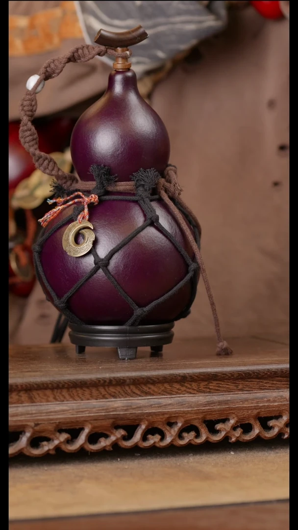 211号精品天然大漆酒葫芦一物一拍~