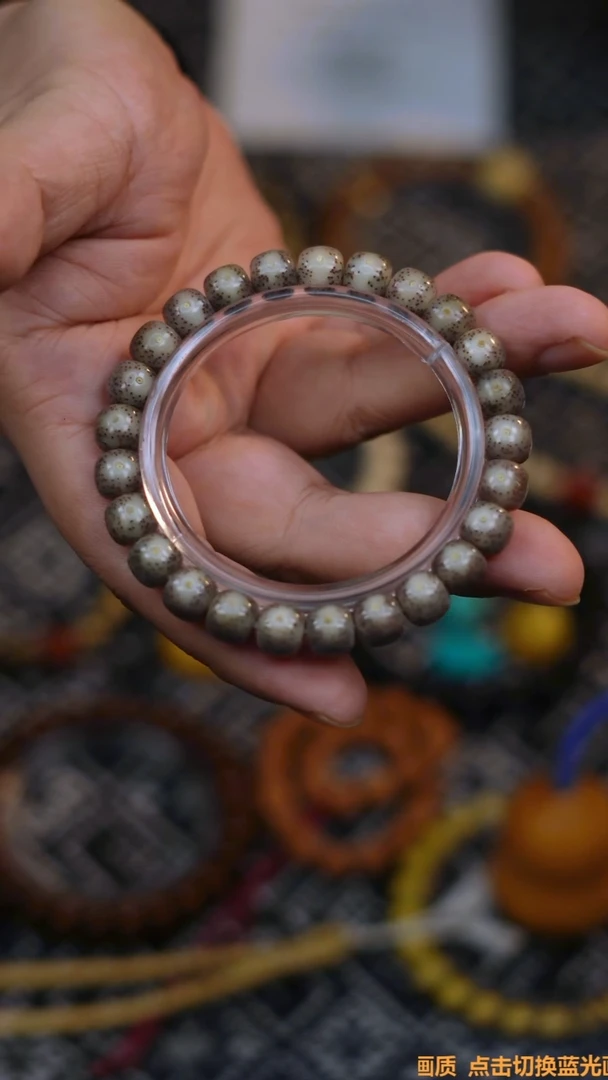 手串星月菩提质菩石玉单圈福利2