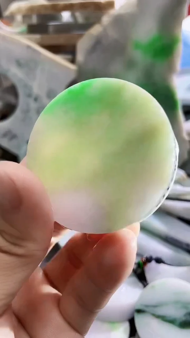 裸石翡翠天然A货翡翠板料