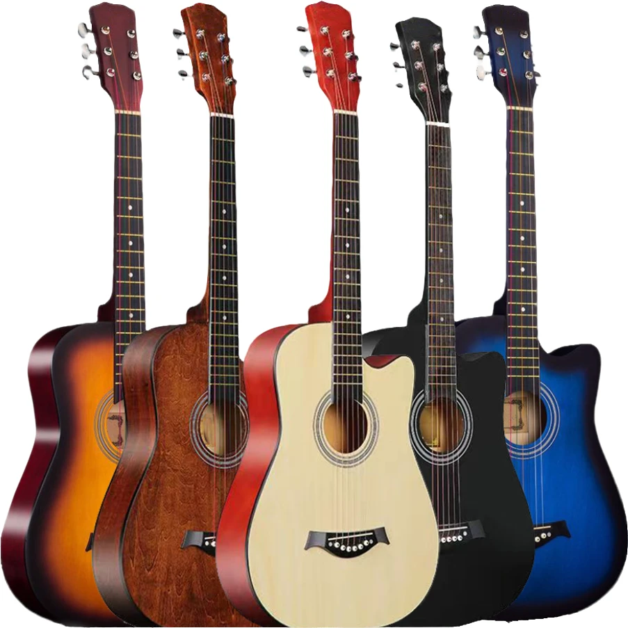 吉他初学者41寸吉他38寸学生新手推荐练习专用男女生入门成人民谣