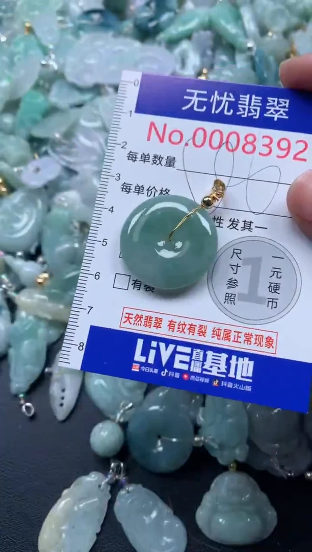 颈饰未镶嵌翡翠8392