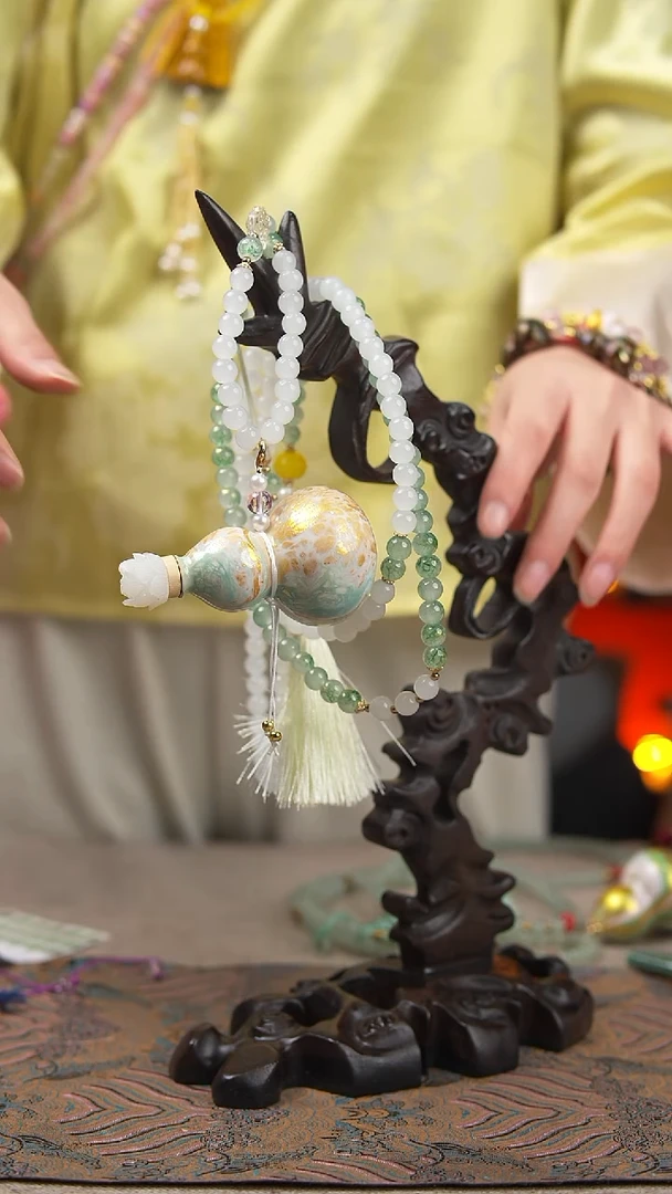 171玖澄出品文创漆艺葫芦国风配饰