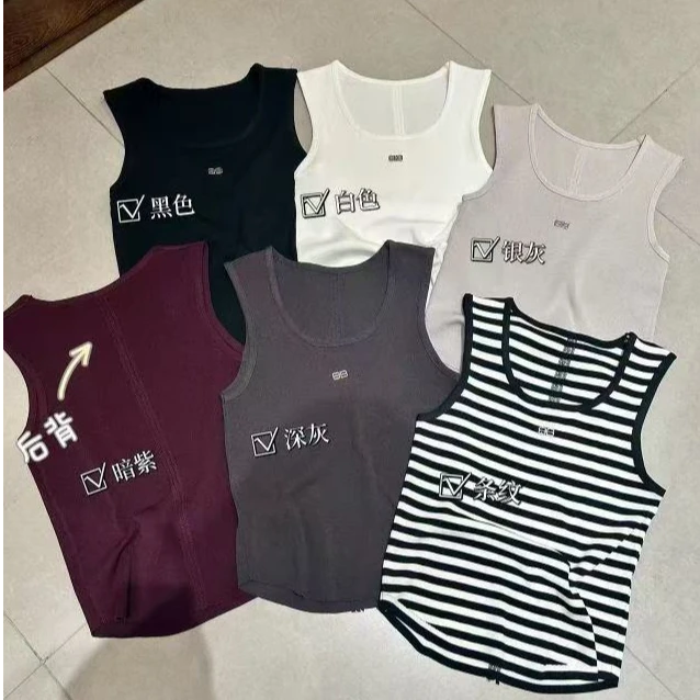 06#春季新款休闲百搭针织背心