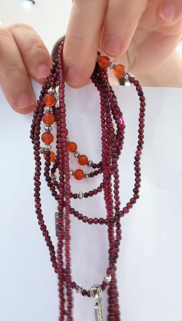 水晶手链未镶嵌-3-石榴石