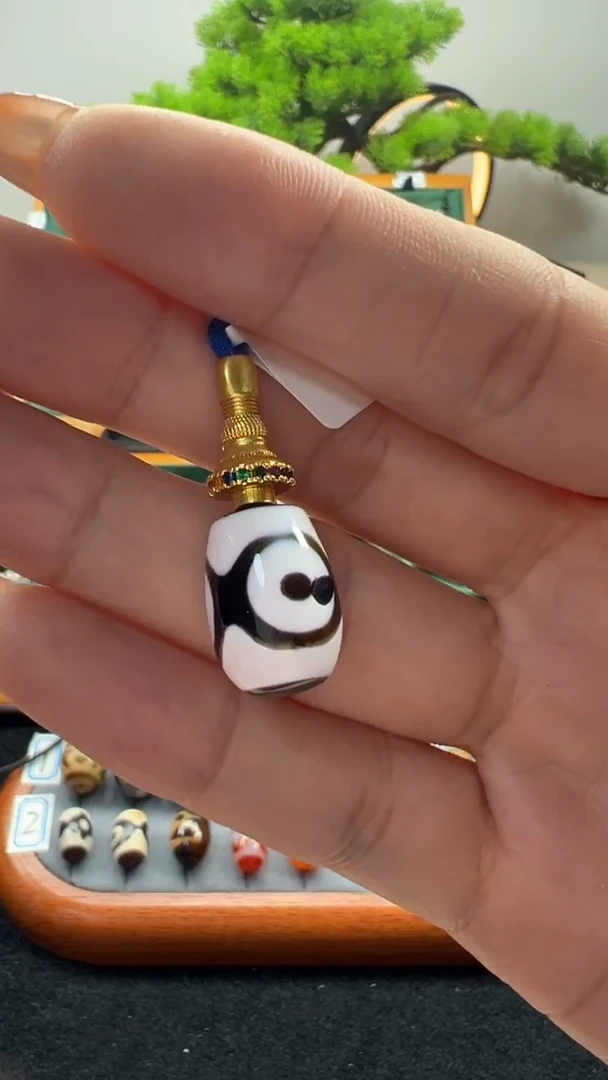 玛瑙/玉髓（覆膜）颈饰未镶嵌溪10.（微瑕随机发货）