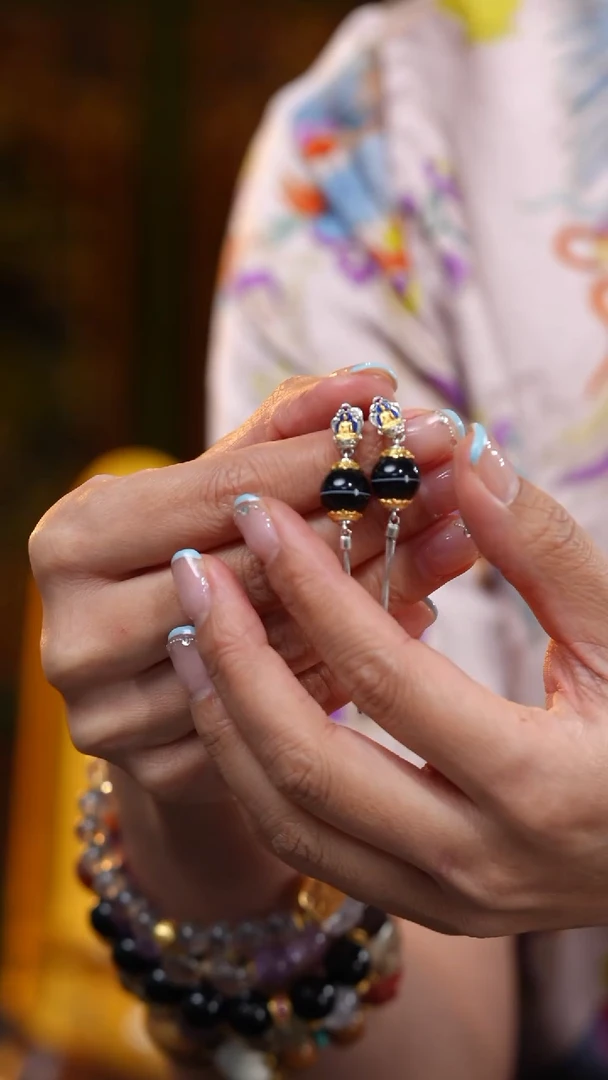 玛瑙/玉髓颈饰银S925镶嵌S53560多样性发一