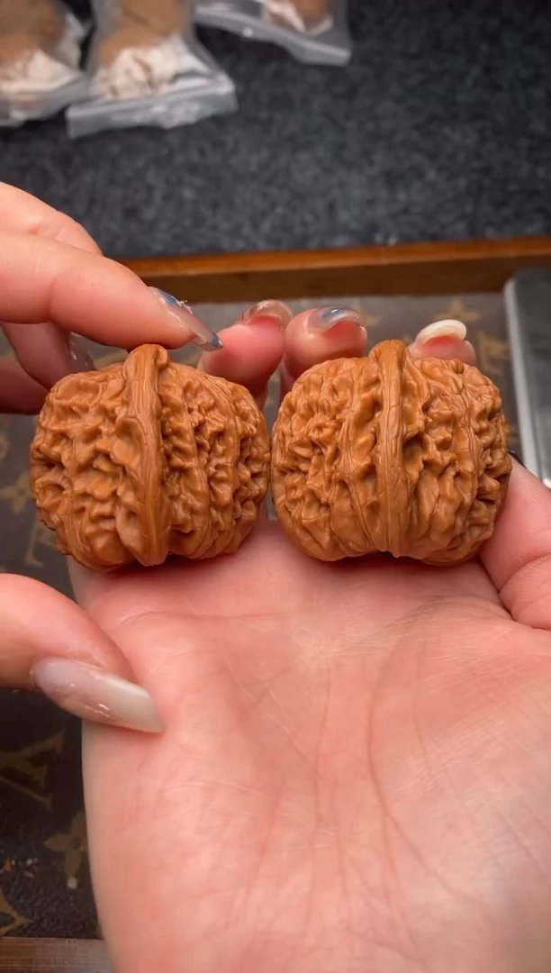 把件文玩核桃B108号45尺四座楼