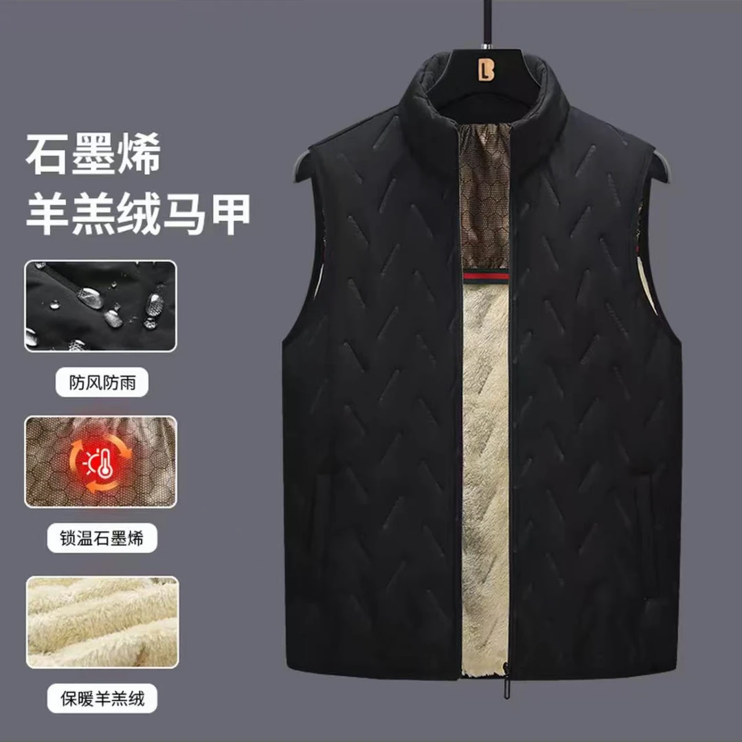 冬季标准保暖免烫水洗马甲直下摆立领常规款（Q）