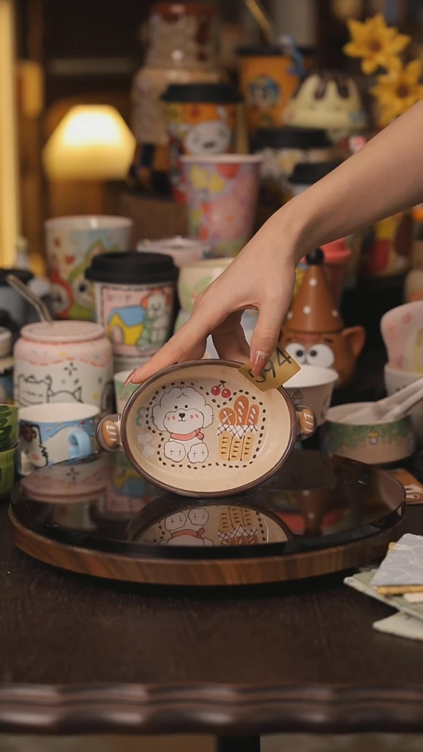 景德镇釉下彩绘设计师款式陶瓷