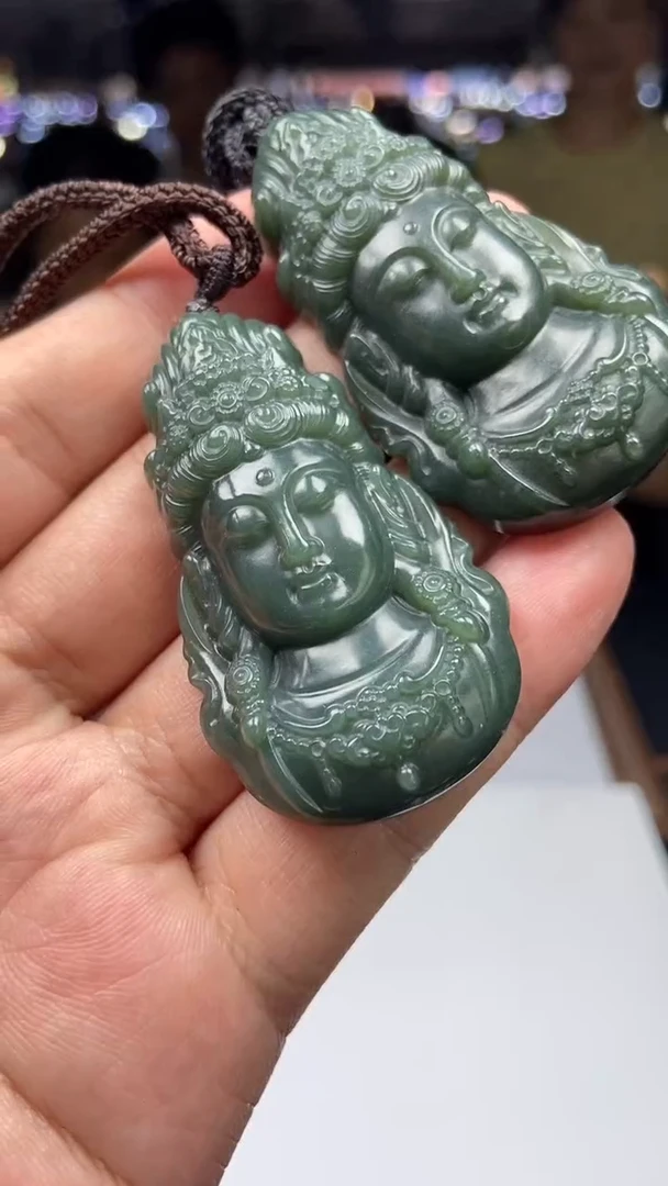 定制和田玉天然和田玉多样性发其一AJJ00038