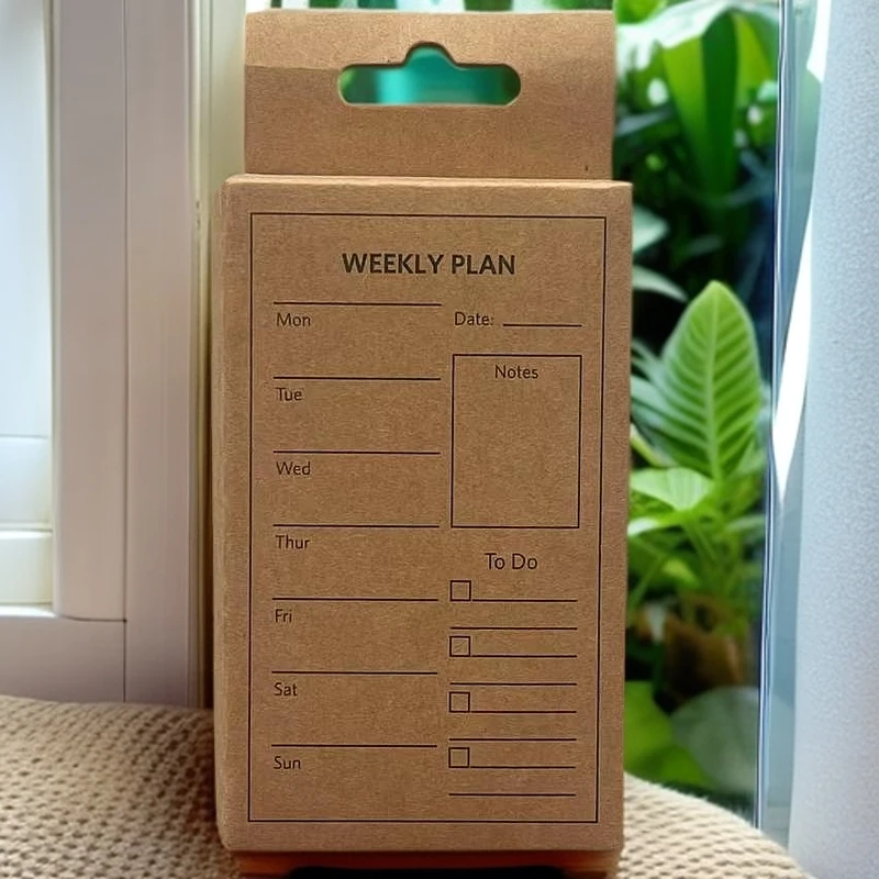 日程计划木质印章