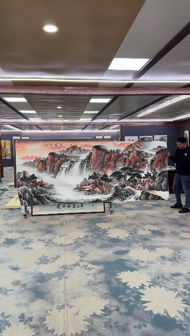国画Z邵明义-山水国画-大丈二